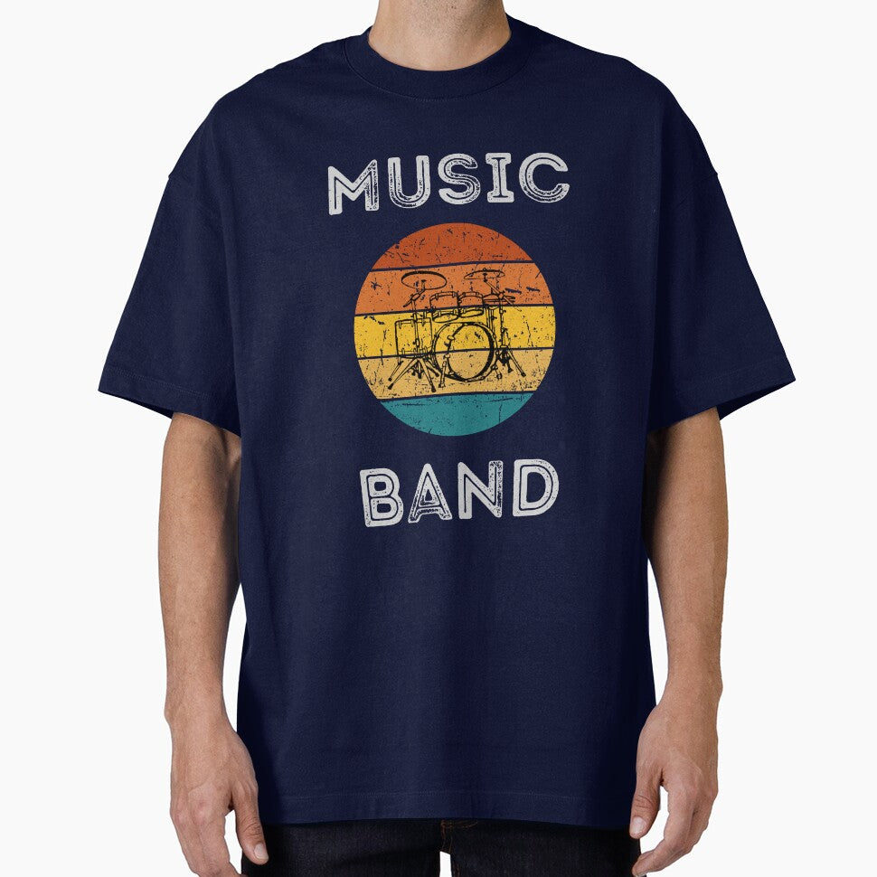 Music band drum. by Quartztree - Adult & Kids T-Shirts, Sweatshirts & Hoodies apparel design preview 1