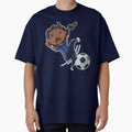 Working Footballer T-Shirt - Graphic Print for Adults - T-Shirt, Sweatshirt, Hoodie