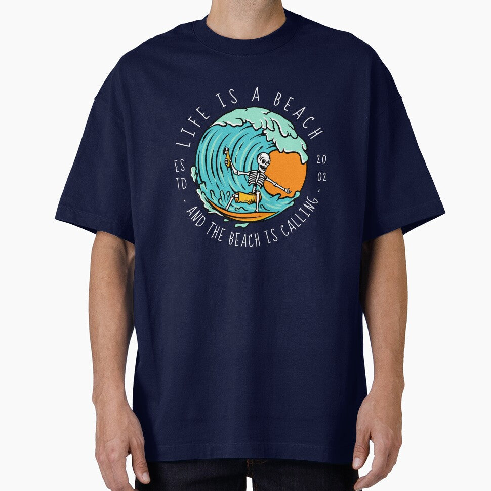 Life is a Beach And The Calling by FrescoNat - Adult & Kids T-Shirts, Sweatshirts & Hoodies apparel design preview 1