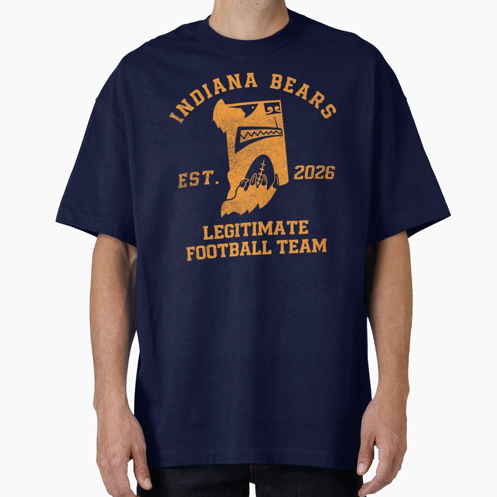 Hammond Indiana Bears Legitimate T-Shirt - Casual Everyday Wear Unisex - T-Shirt, Sweatshirt, Hoodie