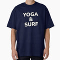 Yoga and Surf by Inspirationmotivation - Adult & Kids T-Shirts, Sweatshirts & Hoodies apparel design preview 1