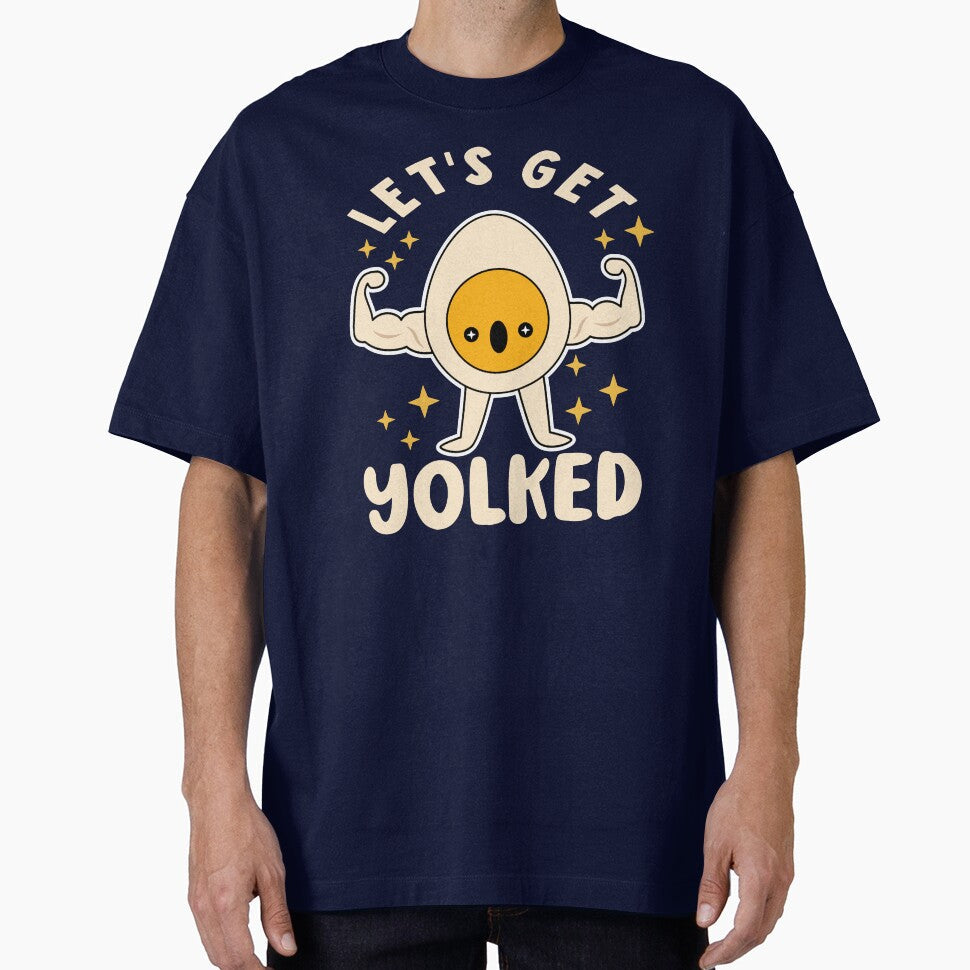 Lets Get Yolked by samah82 - Adult & Kids T-Shirts, Sweatshirts & Hoodies apparel design preview 1