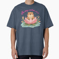 In My Calm Era Cute Capybara Lotus by TheFrameVault - Adult & Kids T-Shirts, Sweatshirts & Hoodies apparel design preview 1