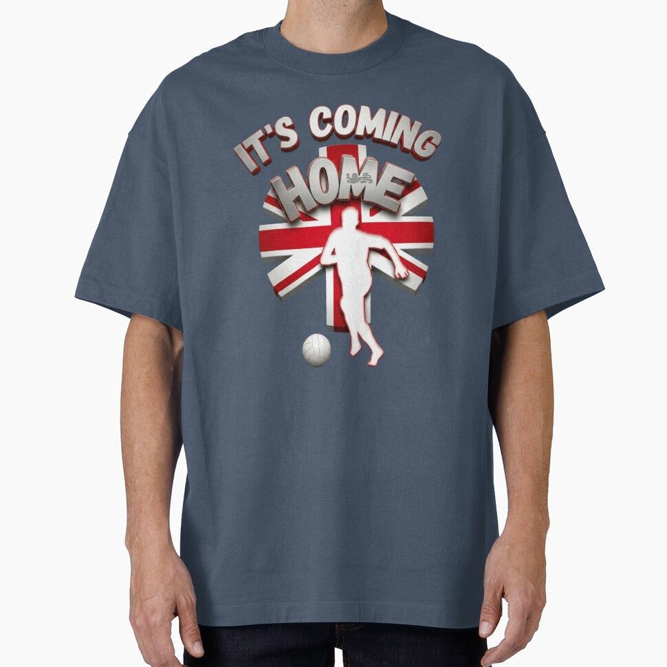 England Football It's Coming Home Soccer Fan by - Adult & Kids T-Shirts, Sweatshirts & Hoodies apparel design preview 1