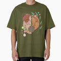 Boho Style Two Woman Face by ARTCLAYSTO - Adult & Kids T-Shirts, Sweatshirts & Hoodies apparel design preview 1