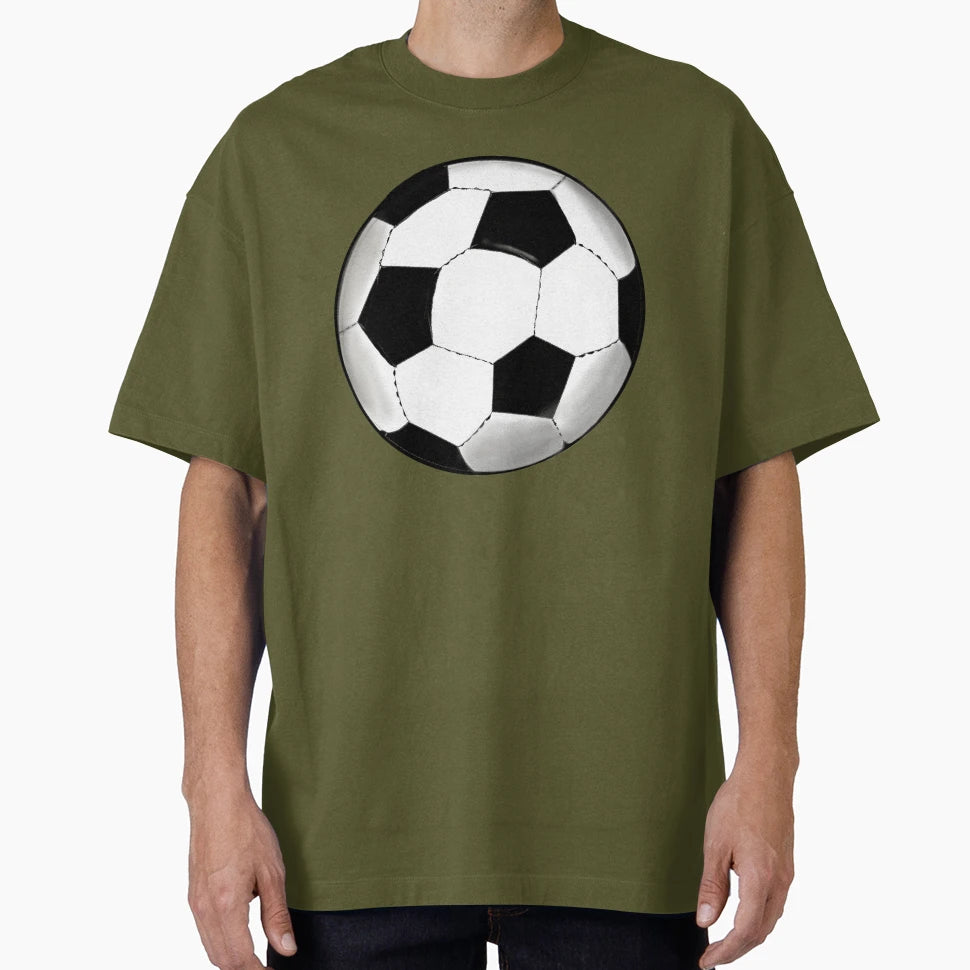 Soccer Ball Football Sports Fan T-Shirt - Streetwear Style Men Women - T-Shirt, Sweatshirt, Hoodie