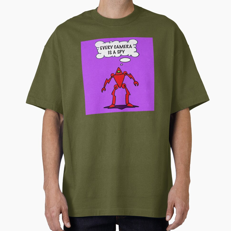 Every Camera is a Spy by Rolling Fool London street - Adult & Kids T-Shirts, Sweatshirts & Hoodies apparel design preview 1
