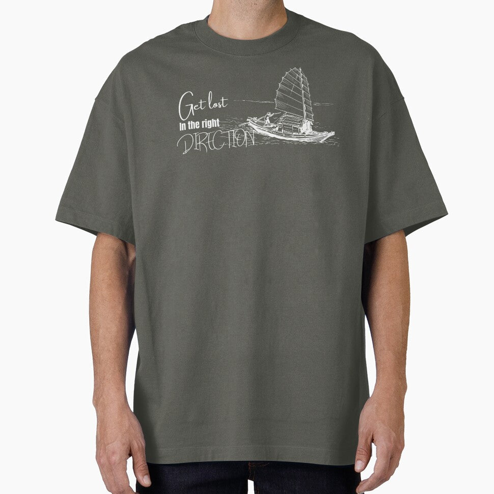 Get lost in the right direction by Evanbabu - Adult & Kids T-Shirts, Sweatshirts & Hoodies apparel design preview 1