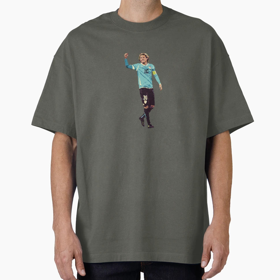 Diego Forlan T-Shirt - Trendy Graphic for Adults - T-Shirt, Sweatshirt, Hoodie
