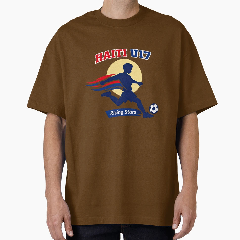 Haiti U17 Rising Stars Football T-Shirt - Novelty Apparel Men Women - T-Shirt, Sweatshirt, Hoodie