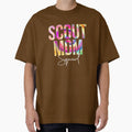 Scout Mom Squad Tie Dye Back To School T-Shirt - Graphic Print Unisex - T-Shirt, Sweatshirt, Hoodie