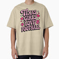 Texas Love Football T-Shirt - Minimalist Print Unisex - T-Shirt, Sweatshirt, Hoodie