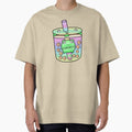 Pink Kawaii cute boba tea lover by Quacktails - Adult & Kids T-Shirts, Sweatshirts & Hoodies apparel design preview 1