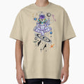 Astronaut Spacesuit Doing Yoga T-Shirt - Aesthetic Graphic Unisex - T-Shirt, Sweatshirt, Hoodie