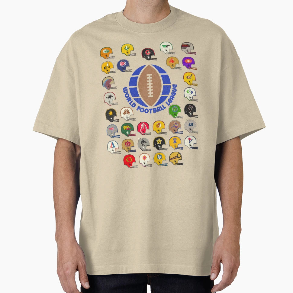 World Football League Defunct Team T-Shirt - Streetwear Style for Adults - T-Shirt, Sweatshirt, Hoodie