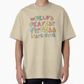 World's Okayest Fitness Instructor Gift Idea by - Adult & Kids T-Shirts, Sweatshirts & Hoodies apparel design preview 1