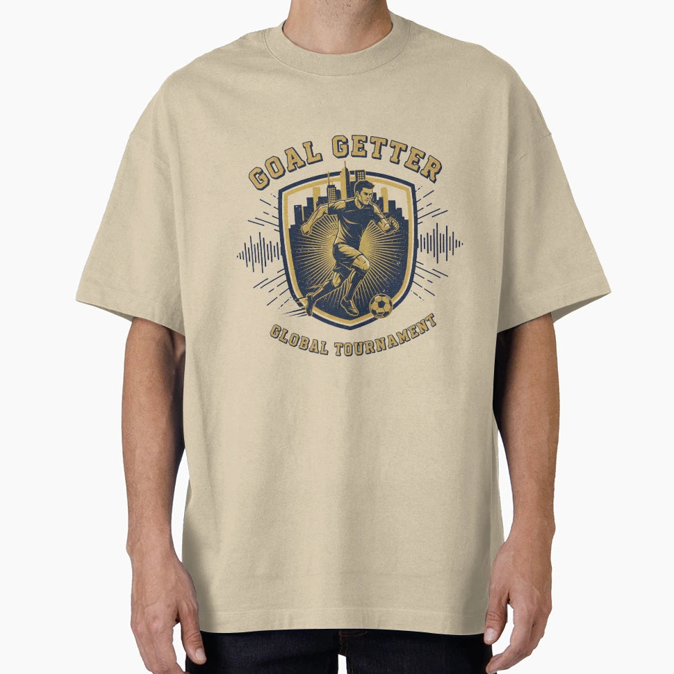 Goal Getter Global Tournament Soccer T-Shirt - Graphic Print Unisex - T-Shirt, Sweatshirt, Hoodie