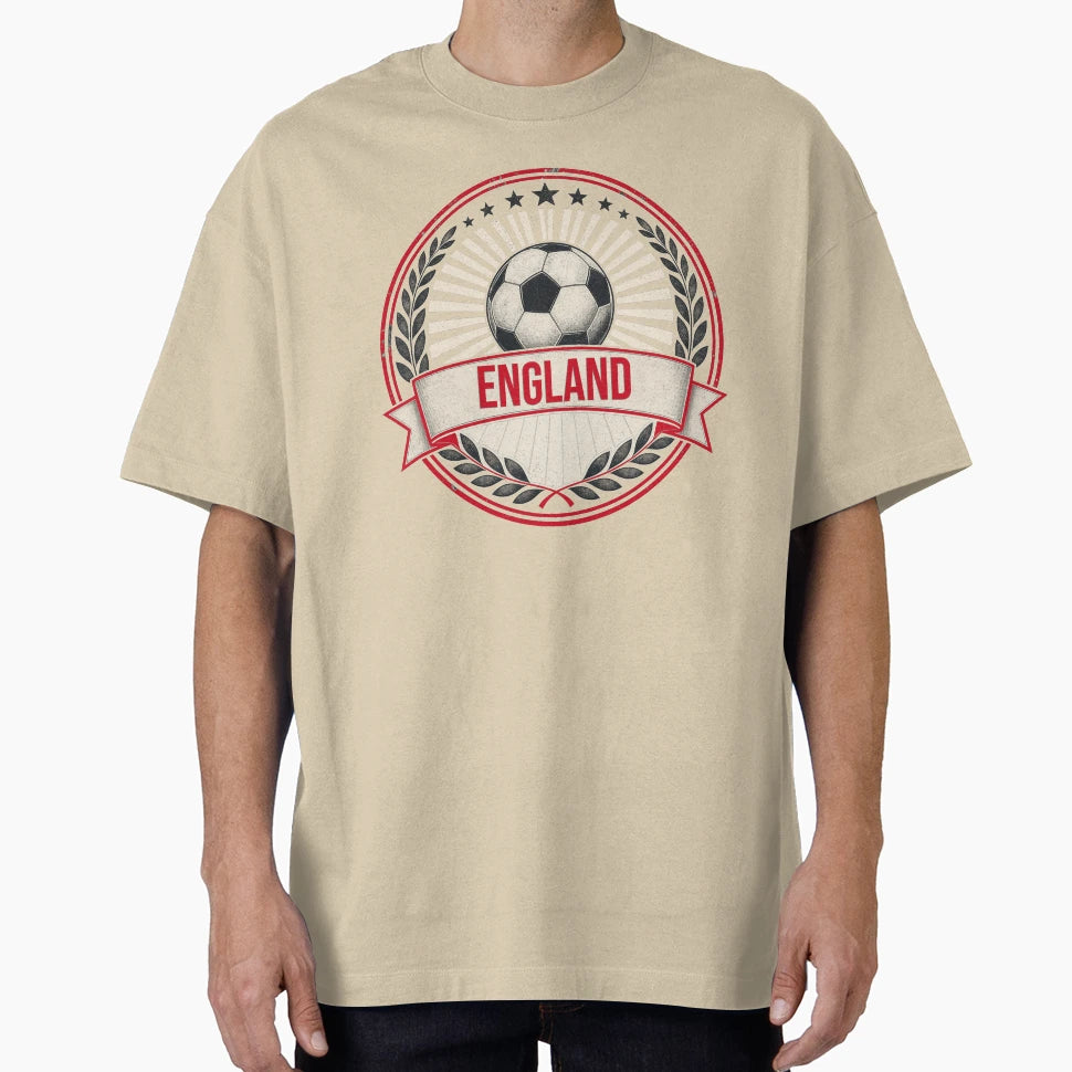 England Soccer Crest English Football T-Shirt - Streetwear Style Men Women - T-Shirt, Sweatshirt, Hoodie