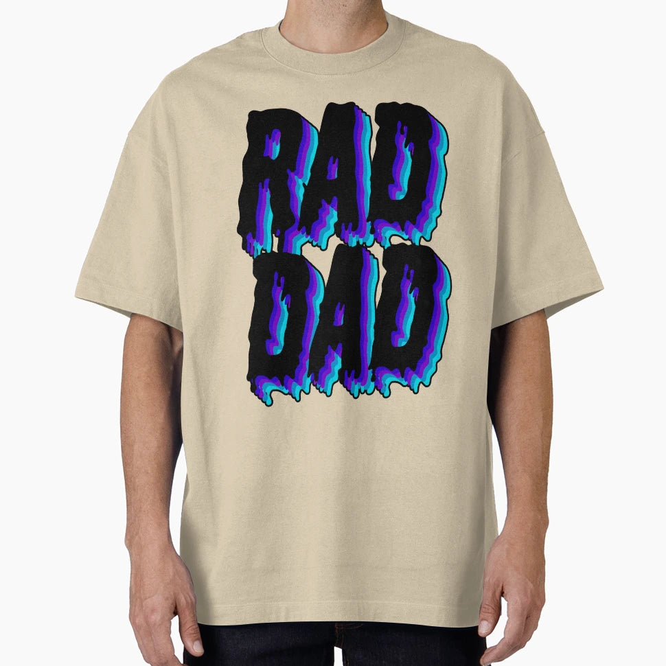 Rad Dad T-Shirt - Aesthetic Graphic Men Women - T-Shirt, Sweatshirt, Hoodie