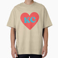 Kc Current Heart T-Shirt - Custom Art Print Unisex - T-Shirt, Sweatshirt, Hoodie