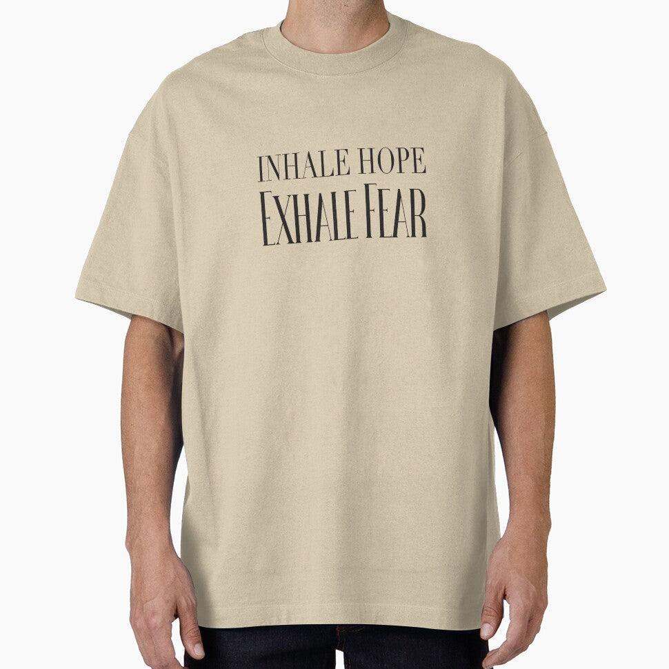 Yoga saying inhale exhale by LioPart - Adult & Kids T-Shirts, Sweatshirts & Hoodies apparel design preview 1