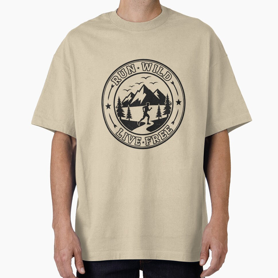 Run Wild by MaciejErdon - Adult & Kids T-Shirts, Sweatshirts & Hoodies apparel design preview 1