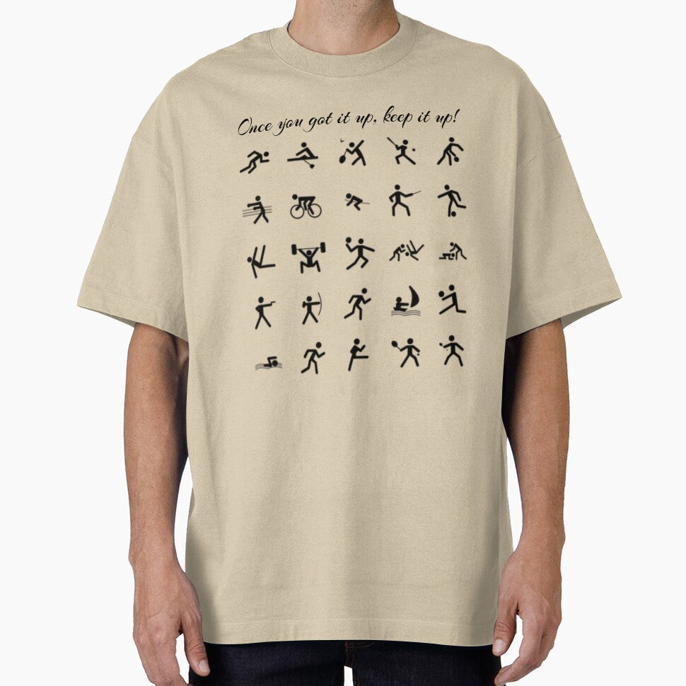 Once you got it up, keep by PinGun - Adult & Kids T-Shirts, Sweatshirts & Hoodies apparel design preview 1