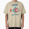 Ocean Calm Mode by SarcasticTeez - Adult & Kids T-Shirts, Sweatshirts & Hoodies apparel design preview 1