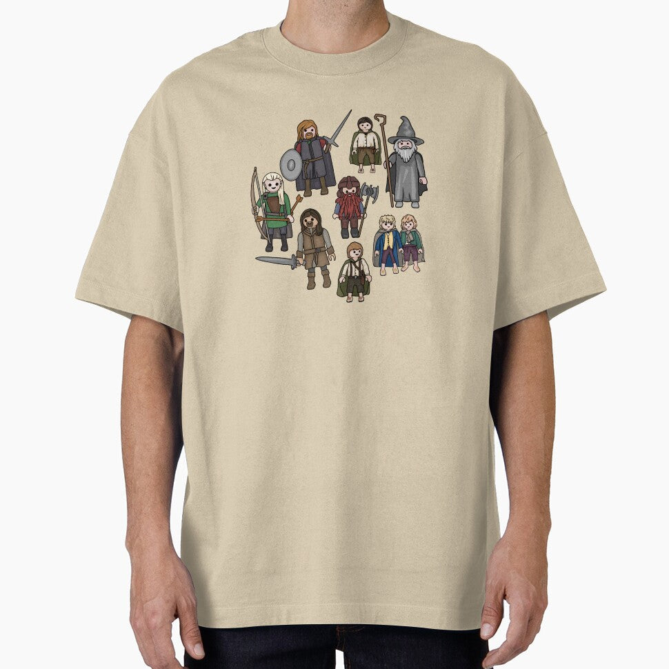 LOTR Toys by Unhinged Heather - Adult & Kids T-Shirts, Sweatshirts & Hoodies apparel design preview 1