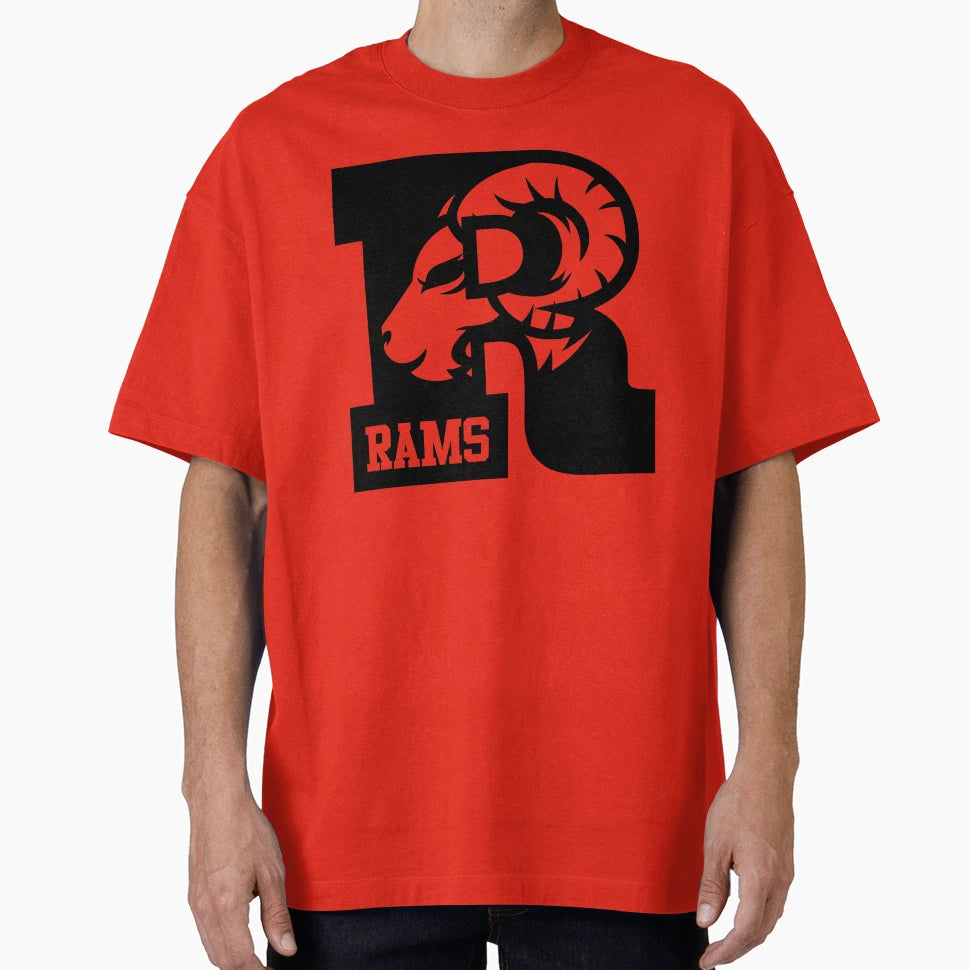 Rams R T-Shirt - Graphic Print for Adults - T-Shirt, Sweatshirt, Hoodie