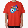Football Typography Art Soccer Ball T-Shirt - Streetwear Style Men Women - T-Shirt, Sweatshirt, Hoodie