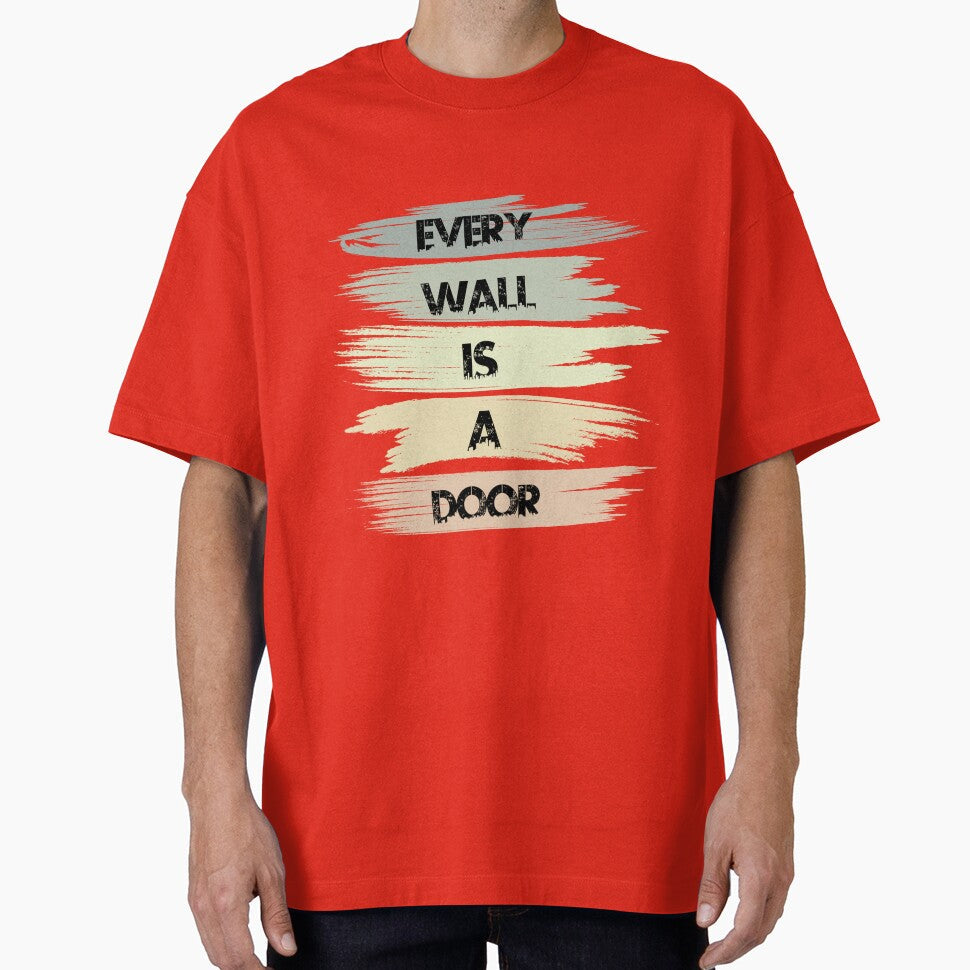 Every Wall Is A Door by RED FIR - Adult & Kids T-Shirts, Sweatshirts & Hoodies apparel design preview 1