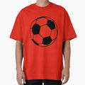 Red Soccer Football Fan Team And T-Shirt - Casual Everyday Wear for Adults - T-Shirt, Sweatshirt, Hoodie