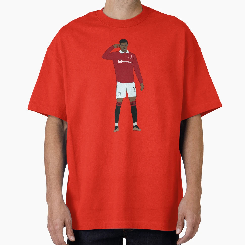 Marcus Rashford Mentality Focus Goal T-Shirt - Casual Everyday Wear Unisex - T-Shirt, Sweatshirt, Hoodie