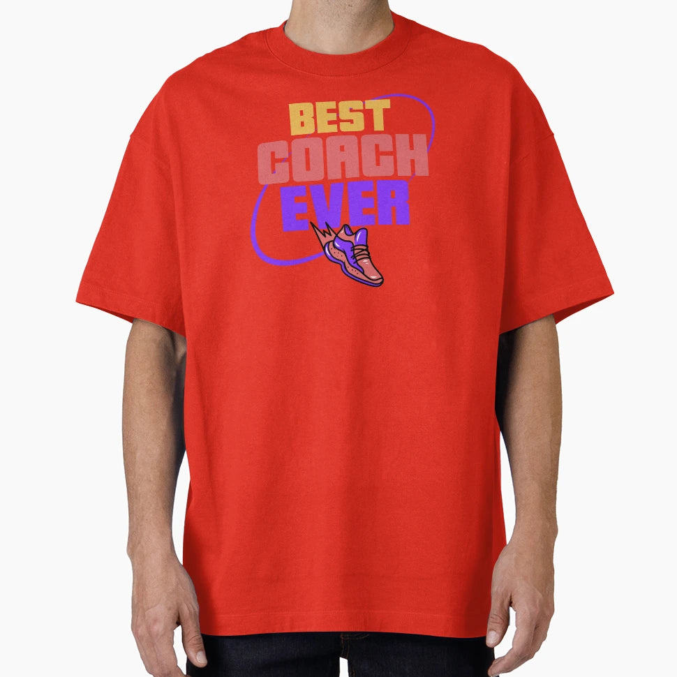 Best Coach Ever T-Shirt - Minimalist Print for Adults - T-Shirt, Sweatshirt, Hoodie