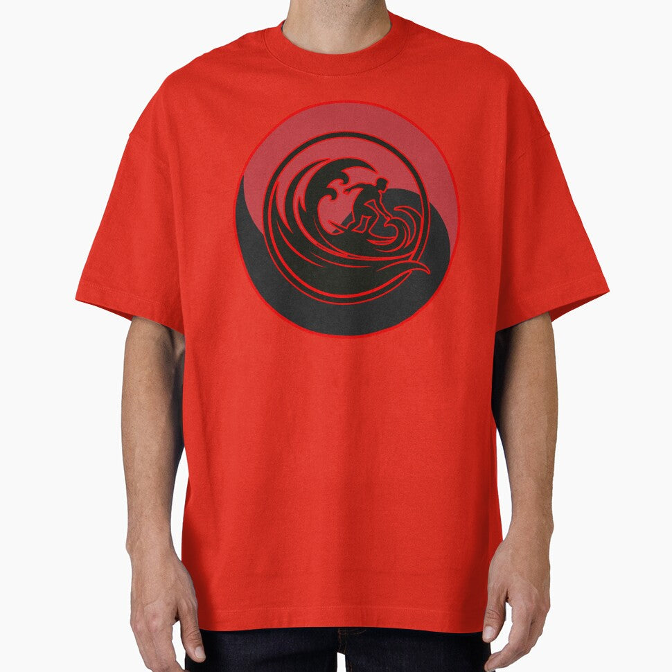 Yin Yang Surfer by joztees - Adult & Kids T-Shirts, Sweatshirts & Hoodies apparel design preview 1