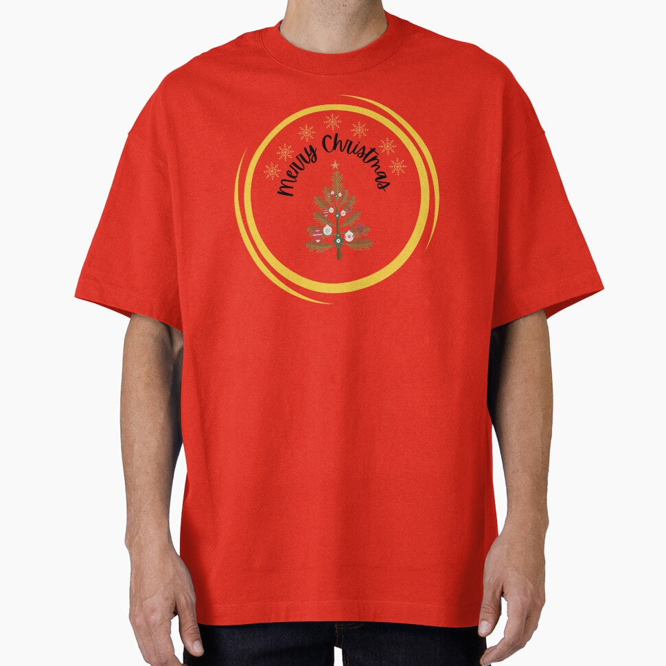 Christmas Sphere with Tree by MayaCordalia - Adult & Kids T-Shirts, Sweatshirts & Hoodies apparel design preview 1