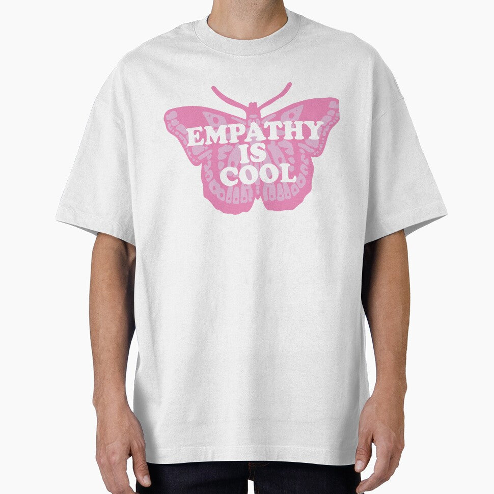 Empathy Is Cool Butterfly by abigailwiley - Adult & Kids T-Shirts, Sweatshirts & Hoodies apparel design preview 1