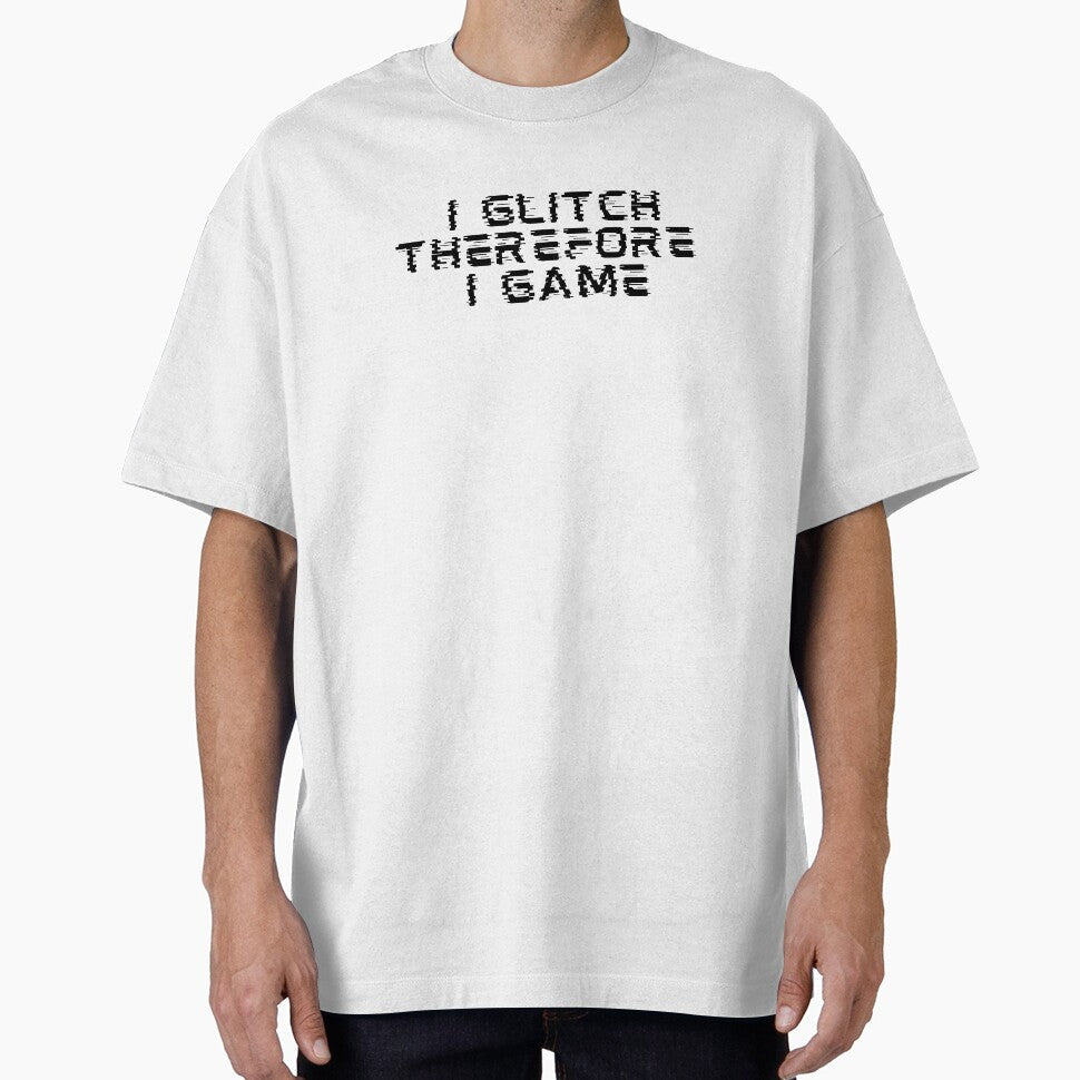 I Glitch Therefore Game by Sam-and-Luna - Adult & Kids T-Shirts, Sweatshirts & Hoodies apparel design preview 1