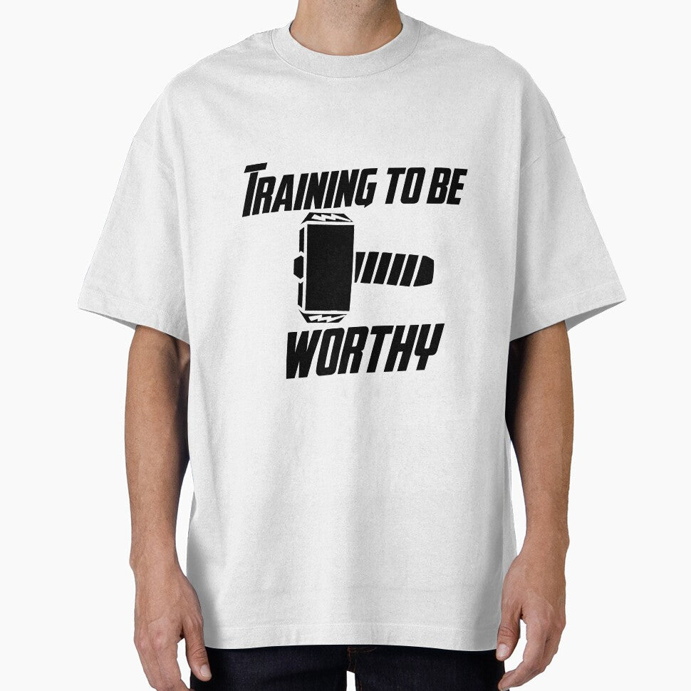 Hammer Worthy (Black and White) by paperbouquet - Adult & Kids T-Shirts, Sweatshirts & Hoodies apparel design preview 1