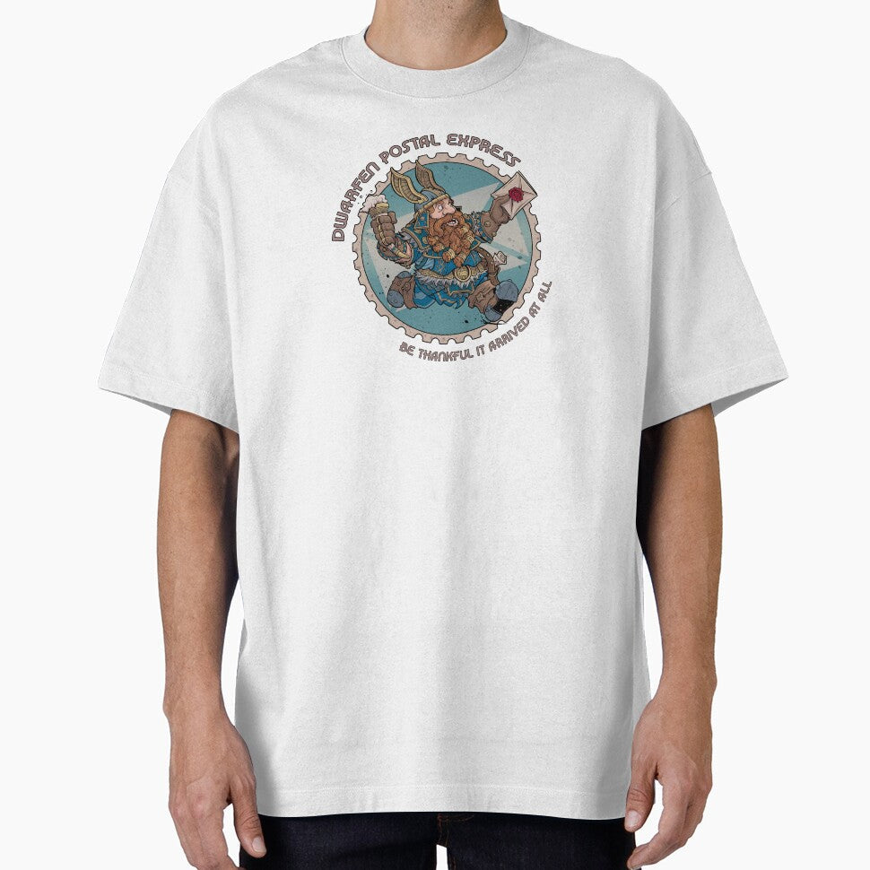 Dwarfen Postal Express by LDTL - Adult & Kids T-Shirts, Sweatshirts & Hoodies apparel design preview 1