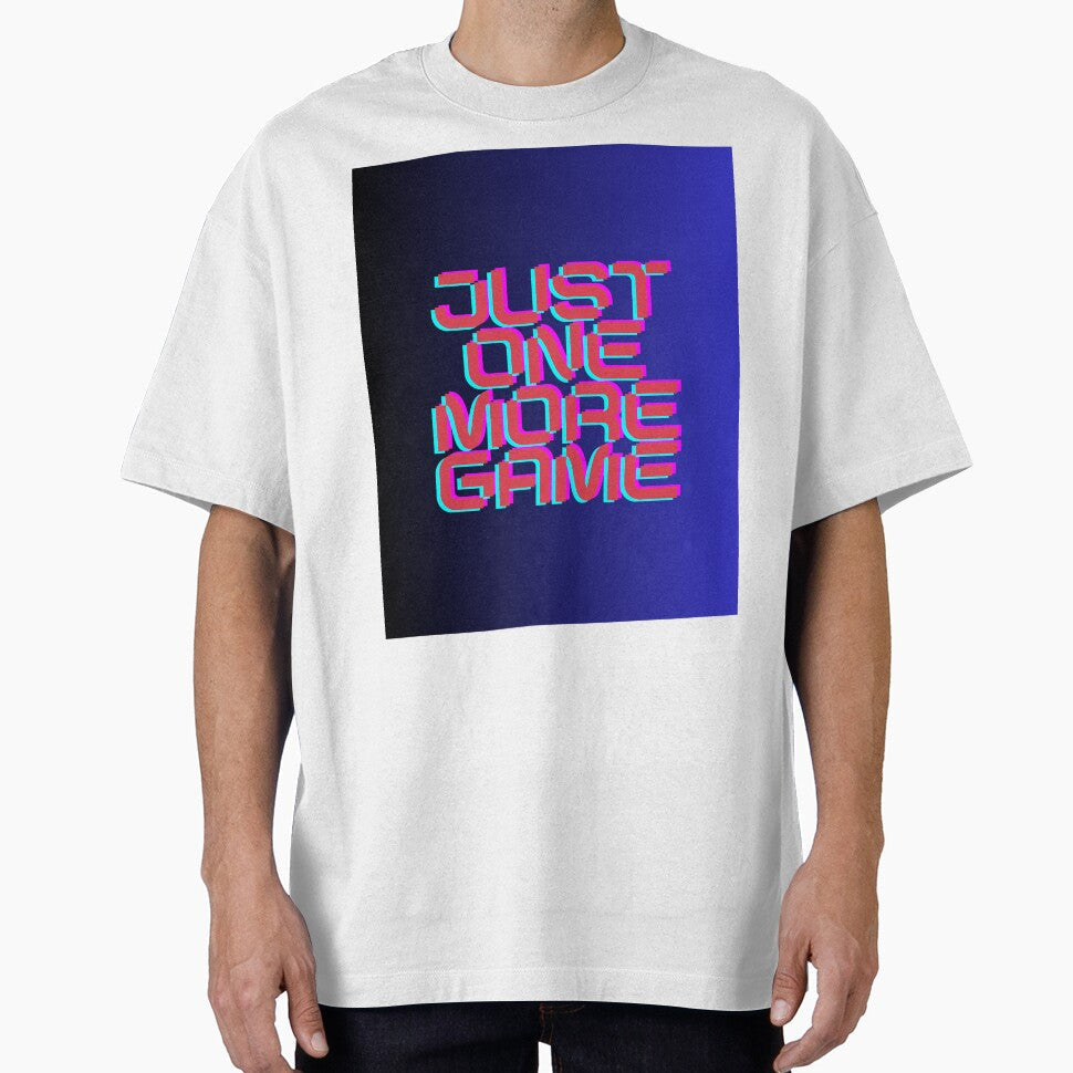 Just One More Game by BonePrints - Adult & Kids T-Shirts, Sweatshirts & Hoodies apparel design preview 1