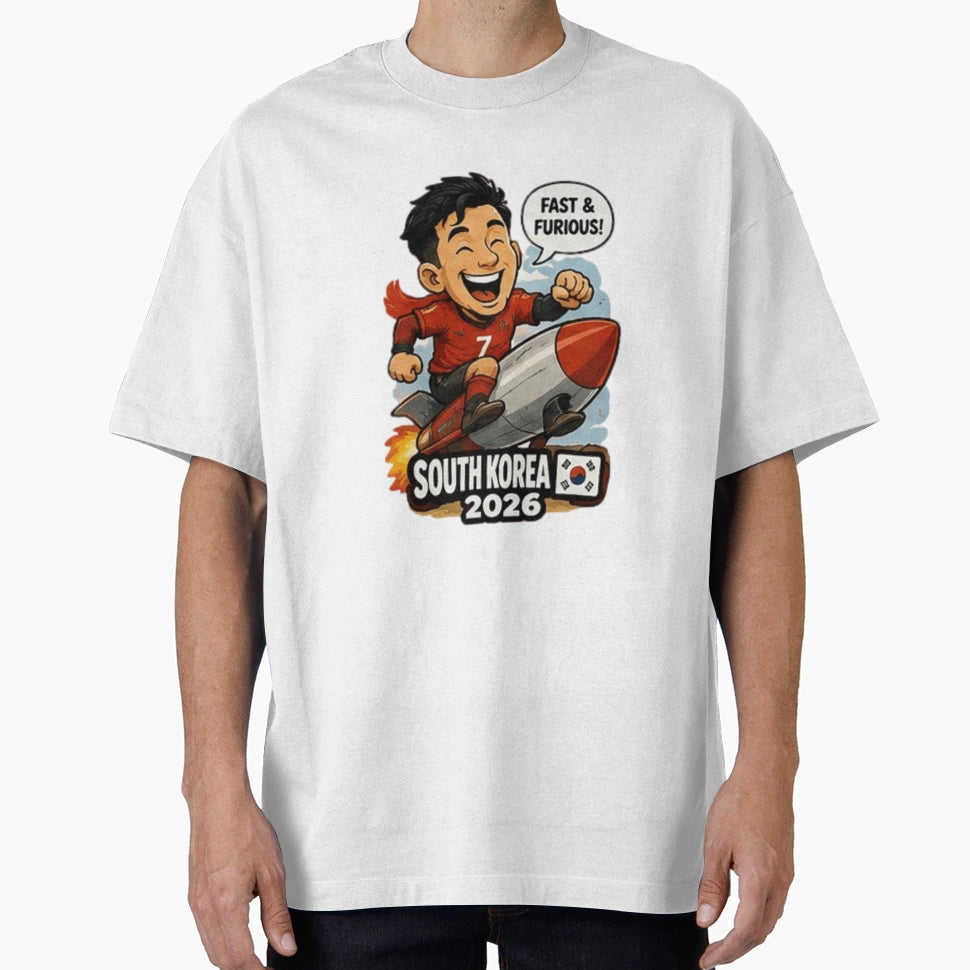 South Korea 2026 Soccer Fan T-Shirt - Casual Everyday Wear for Adults - T-Shirt, Sweatshirt, Hoodie