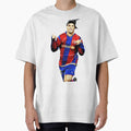 Ronaldinho Barcelona Art T-Shirt - Aesthetic Graphic Unisex - T-Shirt, Sweatshirt, Hoodie