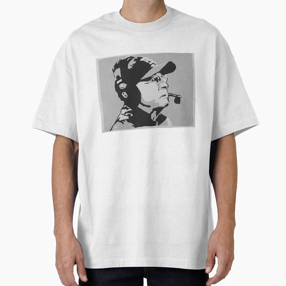 Tom Coughlin Portrait T-Shirt - Minimalist Print Unisex - T-Shirt, Sweatshirt, Hoodie