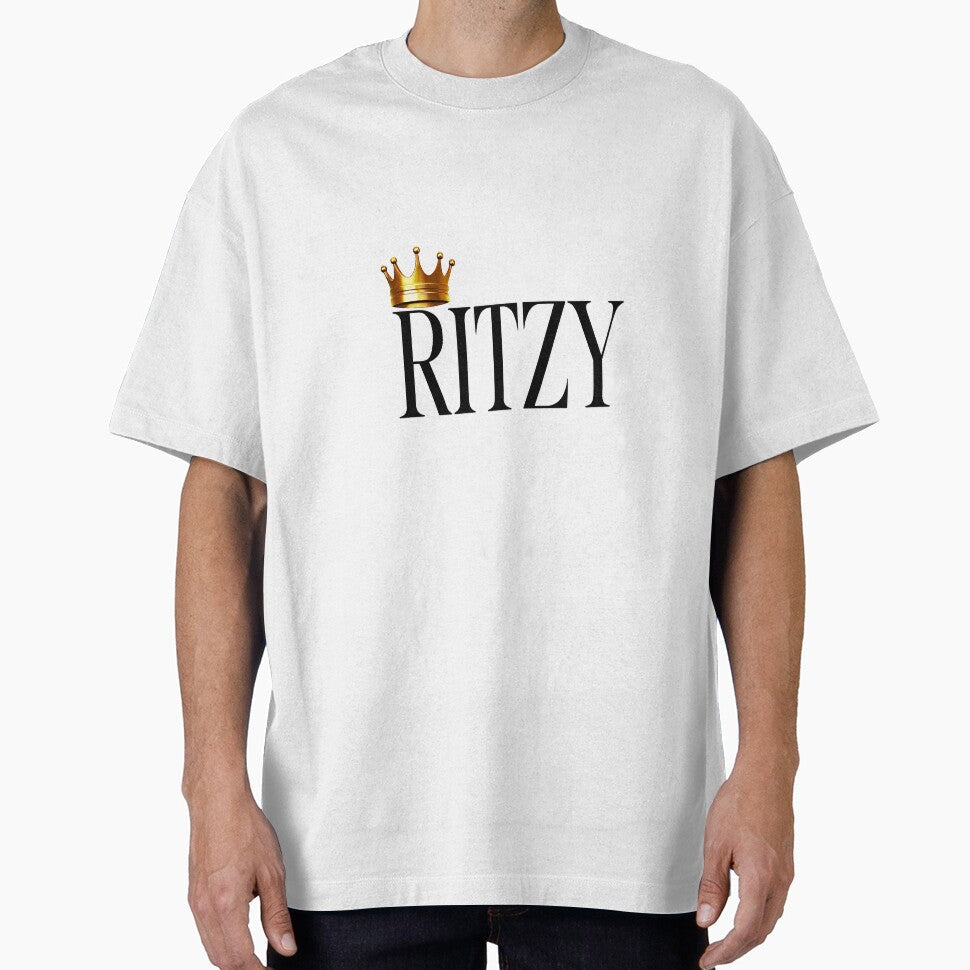 RITZY Crowned Serif Power by POD DYNASTY Original - Adult & Kids T-Shirts, Sweatshirts & Hoodies apparel design preview 1