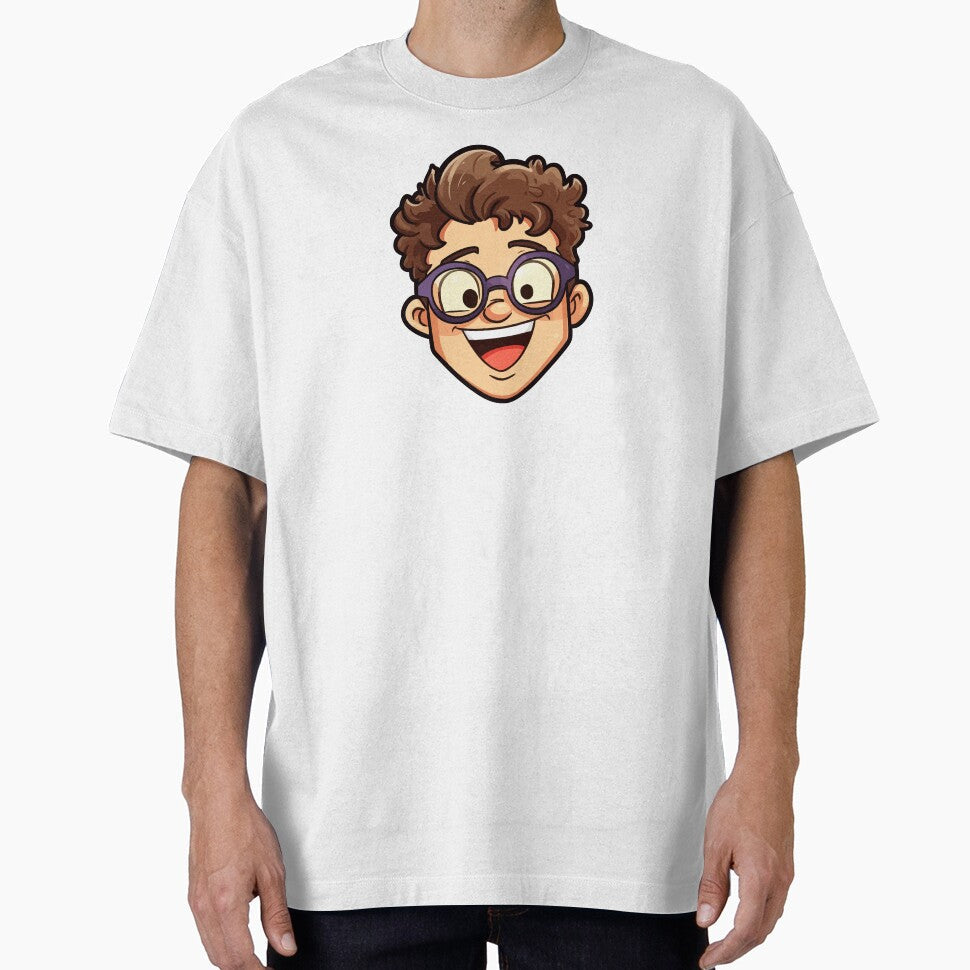 Express Yourself: The Nerd Face Emoji by Artwyz - Adult & Kids T-Shirts, Sweatshirts & Hoodies apparel design preview 1