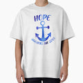 Hope Anchors The Soul Motivation Feminist Mantra by - Adult & Kids T-Shirts, Sweatshirts & Hoodies apparel design preview 1