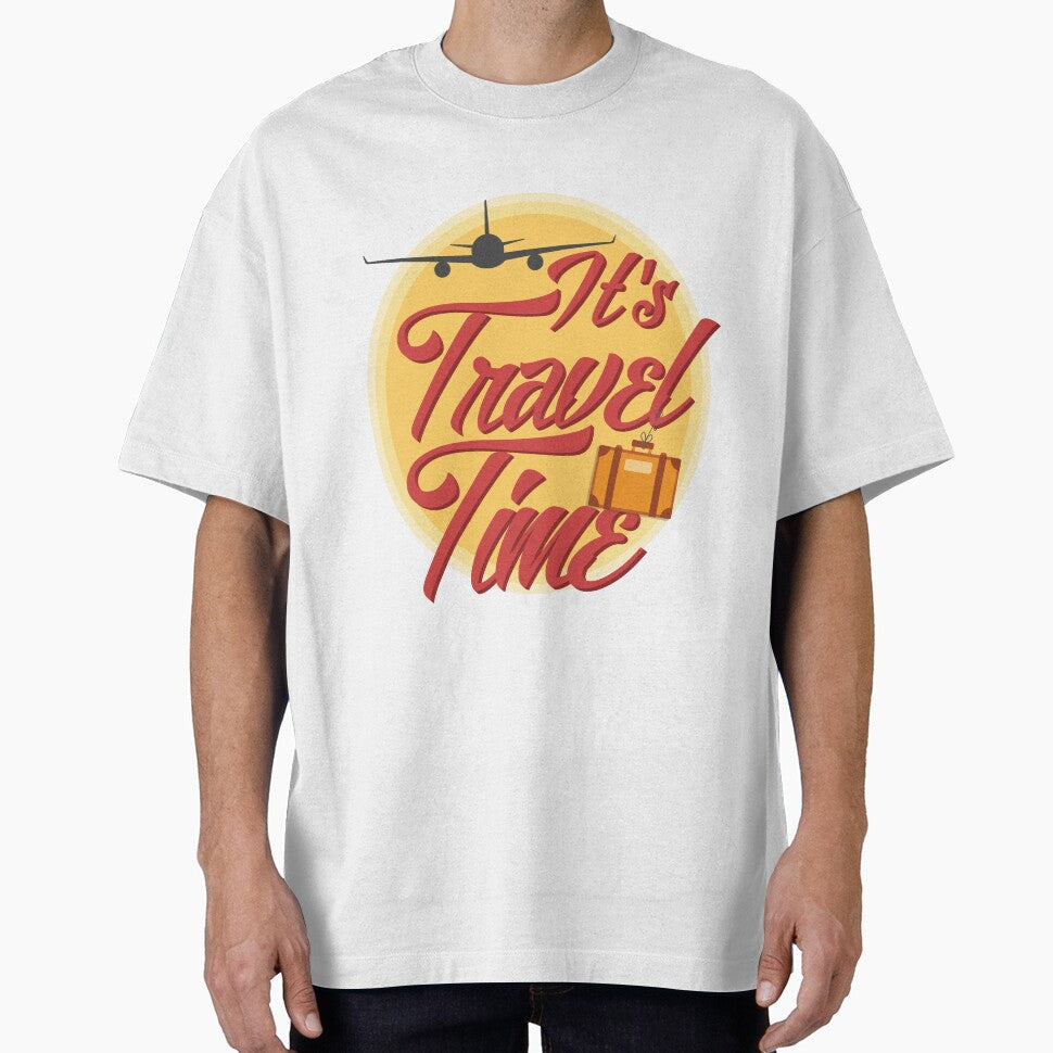 It's Travel Time by TrendZ Style - Adult & Kids T-Shirts, Sweatshirts & Hoodies apparel design preview 1