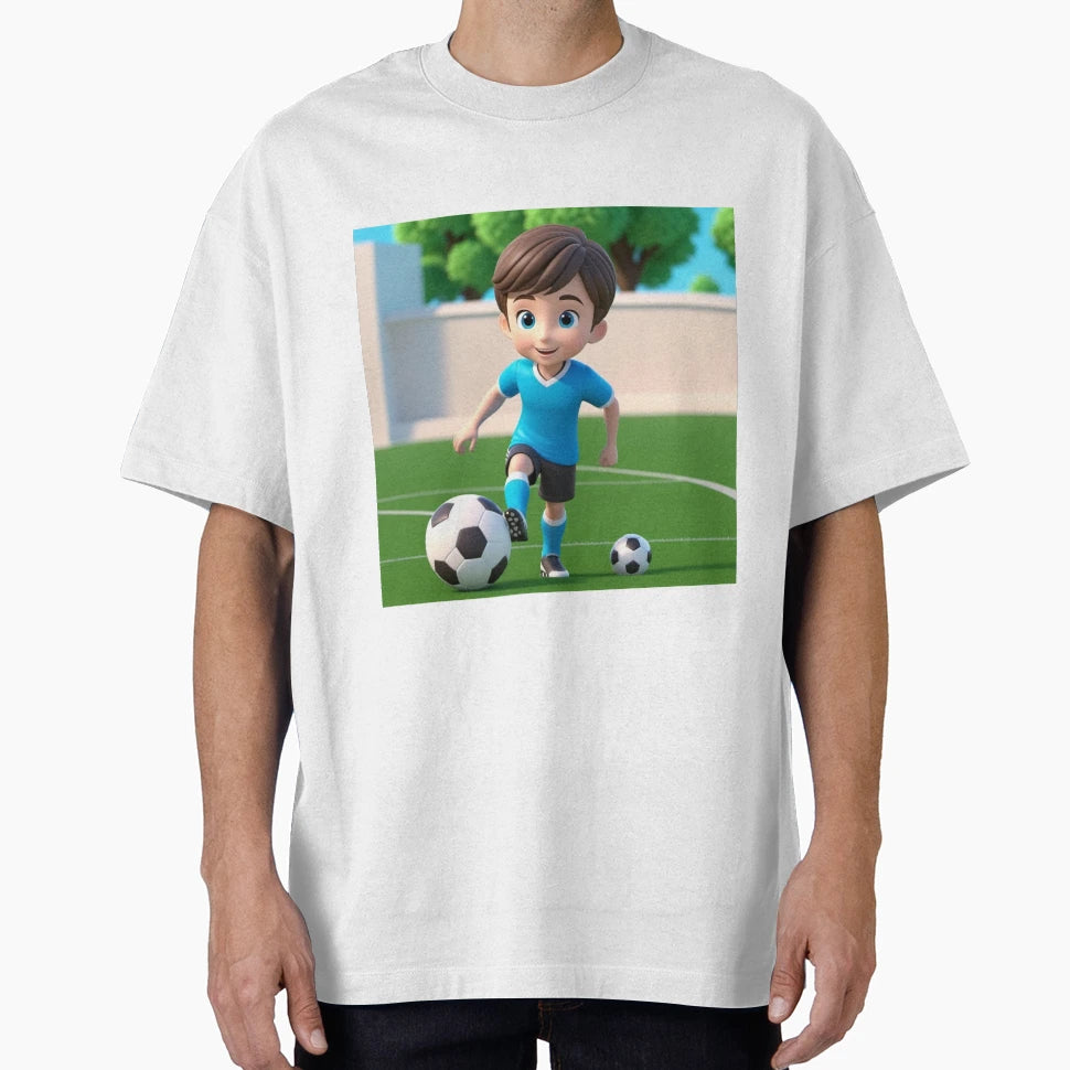 Dylan Playing Soccer T-Shirt - Trendy Graphic for Adults - T-Shirt, Sweatshirt, Hoodie